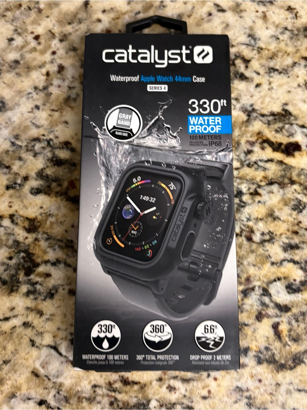 Catalyst Waterproof Apple Watch Case 44mm - Gray